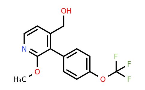 1261502-83-3 | 2-Methoxy-3-(4-(trifluoromethoxy)phenyl)pyridine-4-methanol