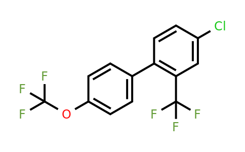 1261503-86-9 | 4-Chloro-4'-(trifluoromethoxy)-2-(trifluoromethyl)biphenyl