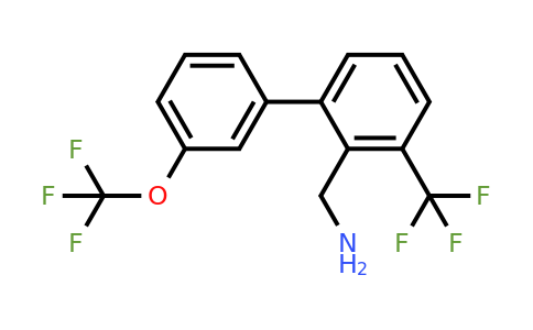 1261503-93-8 | C-(3'-(Trifluoromethoxy)-3-(trifluoromethyl)biphenyl-2-yl)-methylamine