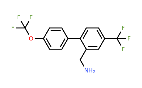 1261504-04-4 | C-(4'-(Trifluoromethoxy)-4-(trifluoromethyl)biphenyl-2-yl)-methylamine