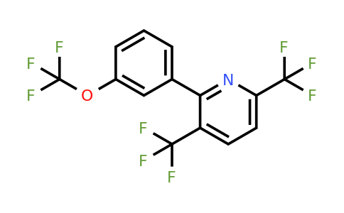 1261504-40-8 | 3,6-Bis(trifluoromethyl)-2-(3-(trifluoromethoxy)phenyl)pyridine