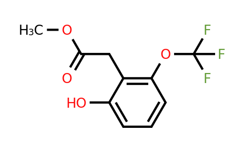 1261504-75-9 | Methyl 2-hydroxy-6-(trifluoromethoxy)phenylacetate