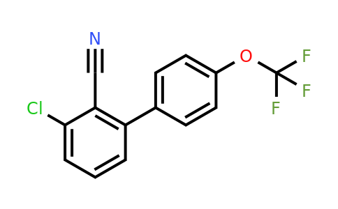 3-Chloro-2-cyano-4'-(trifluoromethoxy)biphenyl