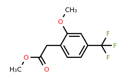 1261506-59-5 | Methyl 2-methoxy-4-(trifluoromethyl)phenylacetate