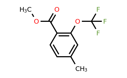 1261506-67-5 | Methyl 4-methyl-2-(trifluoromethoxy)benzoate