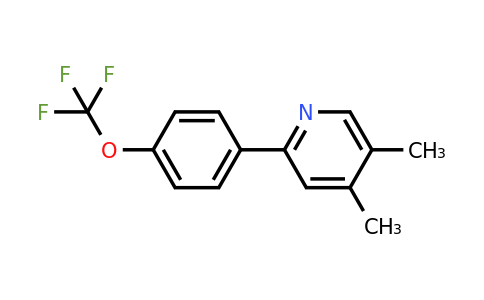 1261507-32-7 | 4,5-Dimethyl-2-(4-(trifluoromethoxy)phenyl)pyridine