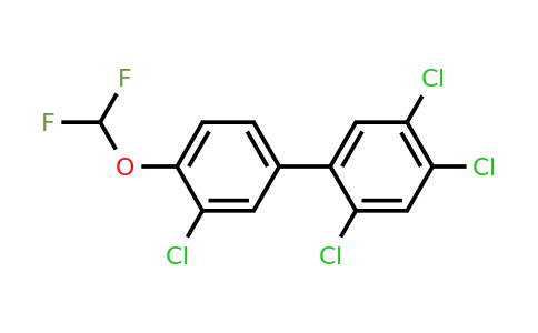 1261507-34-9 | 4'-Difluoromethoxy-2,4,5,3'-tetrachlorobiphenyl