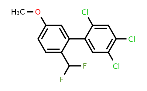 1261507-60-1 | 2'-Difluoromethyl-5'-methoxy-2,4,5-trichlorobiphenyl
