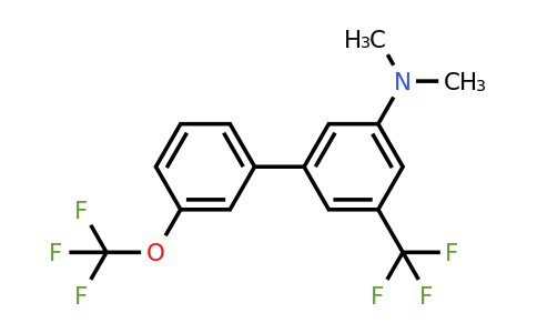 1261507-65-6 | Dimethyl-(3'-(trifluoromethoxy)-5-(trifluoromethyl)biphenyl-3-yl)-amine