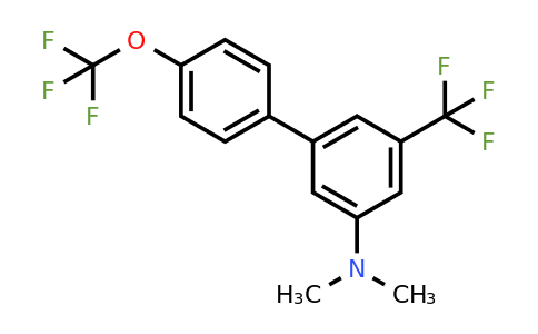 1261507-87-2 | Dimethyl-(4'-(trifluoromethoxy)-5-(trifluoromethyl)biphenyl-3-yl)-amine