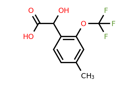 1261508-04-6 | 4-Methyl-2-(trifluoromethoxy)mandelic acid