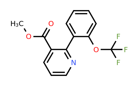 1261510-05-7 | Methyl 2-(2-(trifluoromethoxy)phenyl)nicotinate