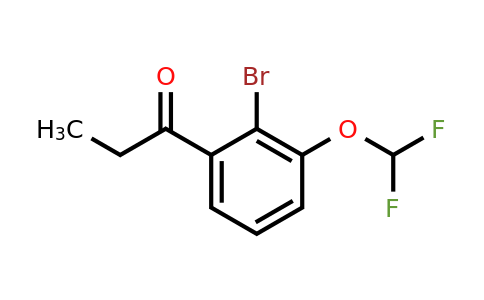 1261511-09-4 | 2'-Bromo-3'-(difluoromethoxy)propiophenone