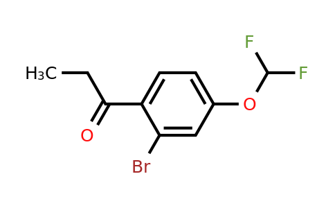 1261511-29-8 | 2'-Bromo-4'-(difluoromethoxy)propiophenone