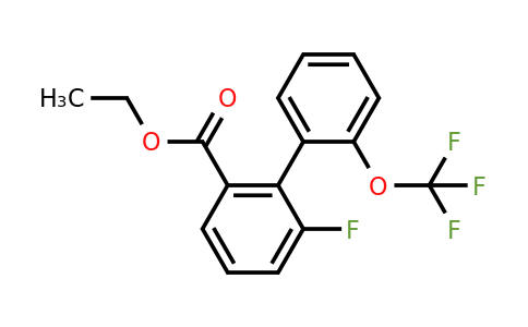 1261513-25-0 | Ethyl 6-fluoro-2'-(trifluoromethoxy)biphenyl-2-carboxylate