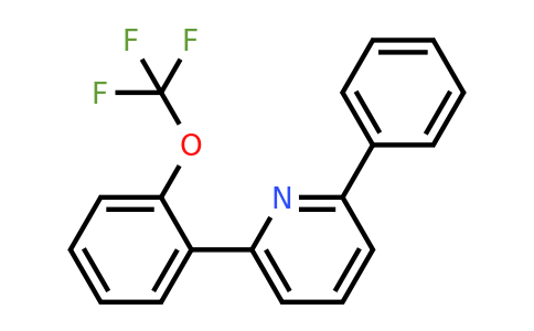 1261514-45-7 | 2-Phenyl-6-(2-(trifluoromethoxy)phenyl)pyridine
