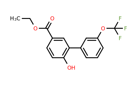 1261514-51-5 | Ethyl 6-hydroxy-3'-(trifluoromethoxy)biphenyl-3-carboxylate