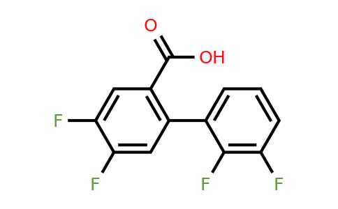 1261514-94-6 | 4,5,2',3'-Tetrafluorobiphenyl-2-carboxylic acid