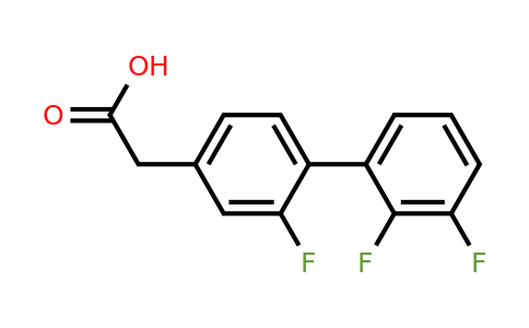 1261515-71-2 | 2,2',3'-Trifluorobiphenyl-4-acetic acid