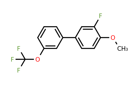 1261516-93-1 | 3-Fluoro-4-methoxy-3'-(trifluoromethoxy)biphenyl