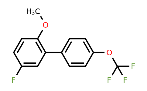 1261517-07-0 | 5-Fluoro-2-methoxy-4'-(trifluoromethoxy)biphenyl