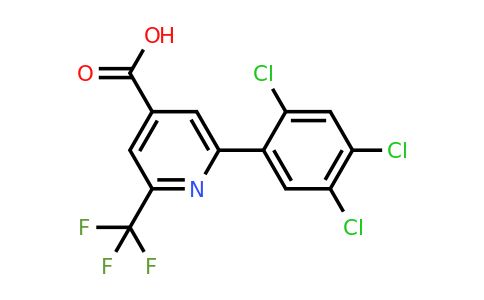 1261517-89-8 | 2-(2,4,5-Trichlorophenyl)-6-(trifluoromethyl)isonicotinic acid