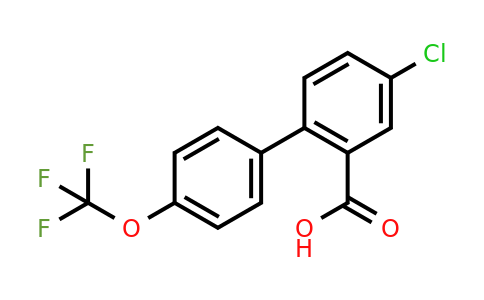 1261518-43-7 | 4-Chloro-4'-(trifluoromethoxy)biphenyl-2-carboxylic acid