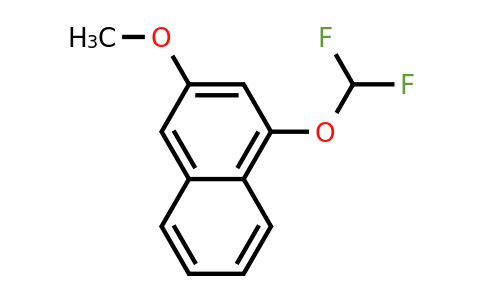 1261520-39-1 | 1-(Difluoromethoxy)-3-methoxynaphthalene