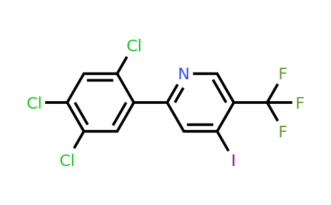 1261520-63-1 | 4-Iodo-2-(2,4,5-trichlorophenyl)-5-(trifluoromethyl)pyridine