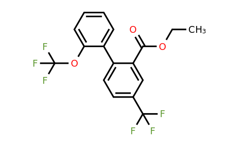 1261521-19-0 | Ethyl 2'-(trifluoromethoxy)-4-(trifluoromethyl)biphenyl-2-carboxylate
