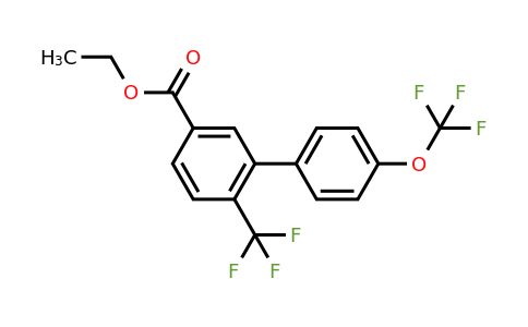 1261521-37-2 | Ethyl 4'-(trifluoromethoxy)-6-(trifluoromethyl)biphenyl-3-carboxylate