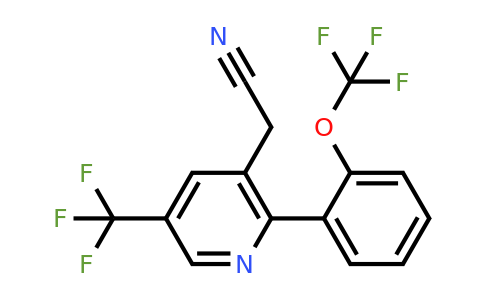 1261522-51-3 | 2-(2-(Trifluoromethoxy)phenyl)-5-(trifluoromethyl)pyridine-3-acetonitrile