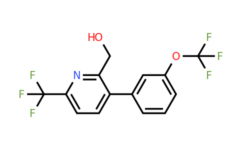 1261522-65-9 | 3-(3-(Trifluoromethoxy)phenyl)-6-(trifluoromethyl)pyridine-2-methanol