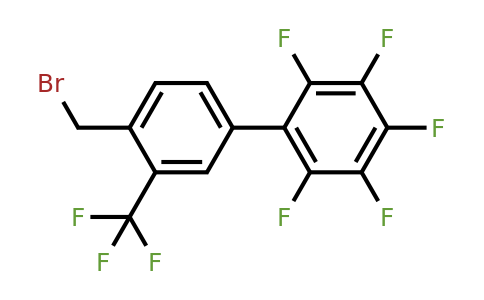 1261522-71-7 | 4'-Bromomethyl-2,3,4,5,6-pentafluoro-3'-(trifluoromethyl)biphenyl