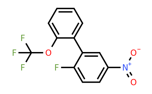 1261523-00-5 | 2-Fluoro-5-nitro-2'-(trifluoromethoxy)biphenyl