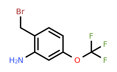 1261523-83-4 | 2-Amino-4-(trifluoromethoxy)benzyl bromide