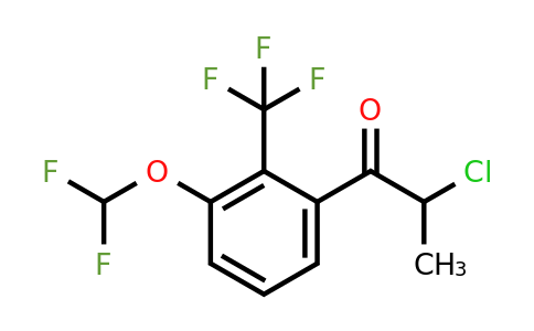 1261523-88-9 | 2-Chloro-3'-(difluoromethoxy)-2'-(trifluoromethyl)propiophenone