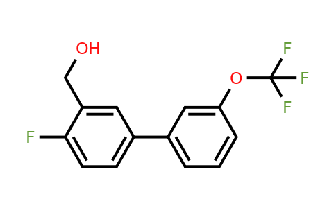 1261525-52-3 | 4-Fluoro-3'-(trifluoromethoxy)biphenyl-3-methanol