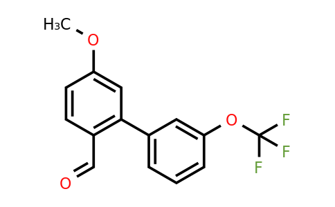 1261525-95-4 | 5-Methoxy-3'-(trifluoromethoxy)biphenyl-2-carboxaldehyde