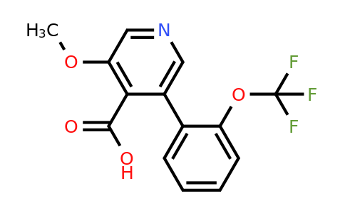 1261527-05-2 | 3-Methoxy-5-(2-(trifluoromethoxy)phenyl)isonicotinic acid