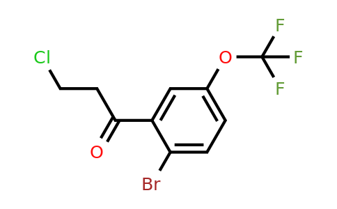 1261527-27-8 | 2'-Bromo-3-chloro-5'-(trifluoromethoxy)propiophenone
