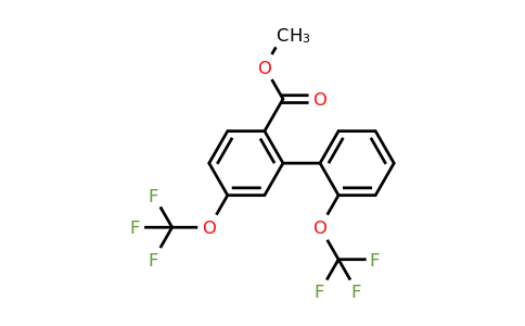 1261527-62-1 | Methyl 5,2'-bis(trifluoromethoxy)biphenyl-2-carboxylate