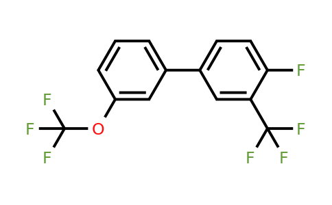 1261528-10-2 | 4-Fluoro-3'-(trifluoromethoxy)-3-(trifluoromethyl)biphenyl