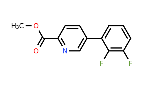 1261528-40-8 | Methyl 5-(2,3-difluorophenyl)picolinate