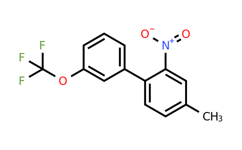 1261529-19-4 | 4-Methyl-2-nitro-3'-(trifluoromethoxy)biphenyl