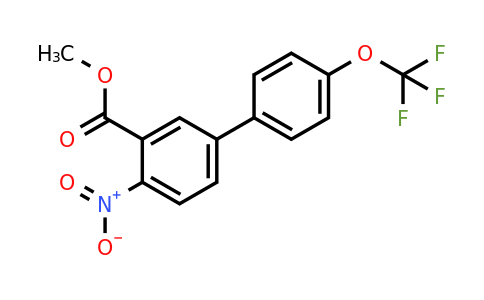 1261529-31-0 | Methyl 4-nitro-4'-(trifluoromethoxy)biphenyl-3-carboxylate