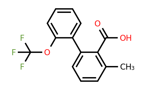 1261529-51-4 | 3-Methyl-2'-(trifluoromethoxy)biphenyl-2-carboxylic acid