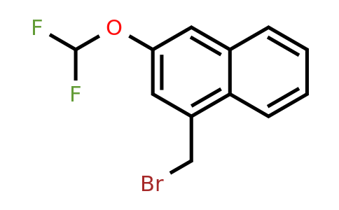 1261530-59-9 | 4-(Bromomethyl)-2-(difluoromethoxy)naphthalene