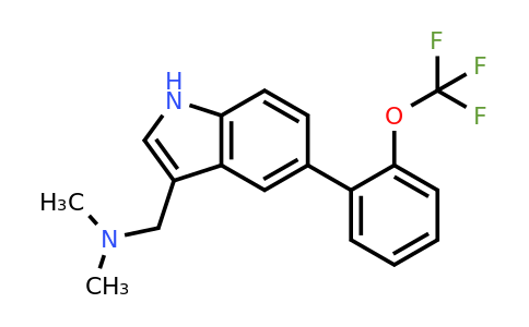1261532-31-3 | 5-(2-(Trifluoromethoxy)phenyl)gramine