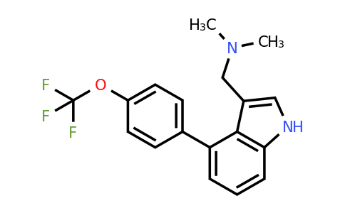 1261532-52-8 | 4-(4-(Trifluoromethoxy)phenyl)gramine